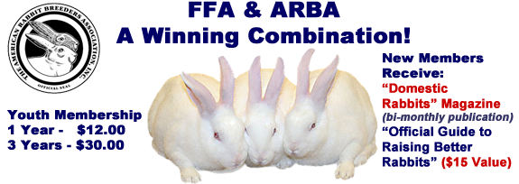 FFA & ARBA - A Winning Combination!